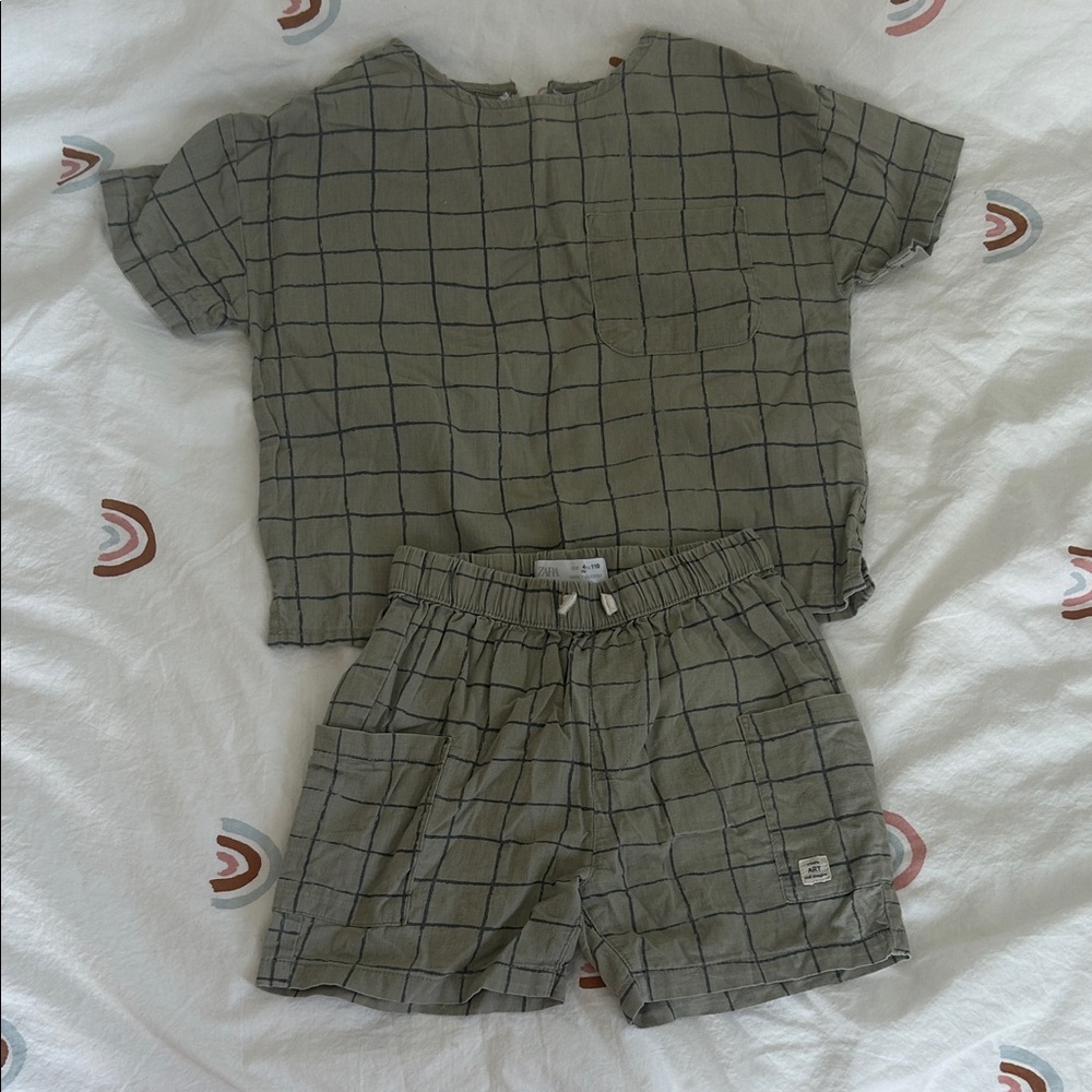 Zara boys matching set